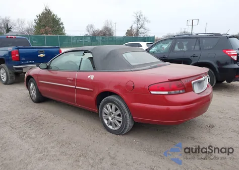 2004 Chrysler Sebring Limited z USA, uszkodzony, nr VIN 1C3EL65R34N162693